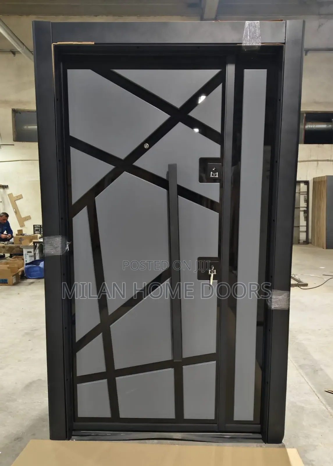 4ft Turkey Security Doors Gray
