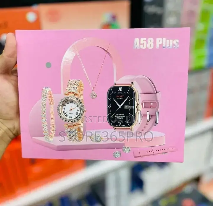 A58 Plus Ladies Smart Watch Gift Package