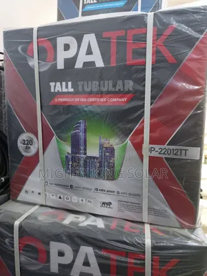 Opatek Tall Tubular Battery 220ah