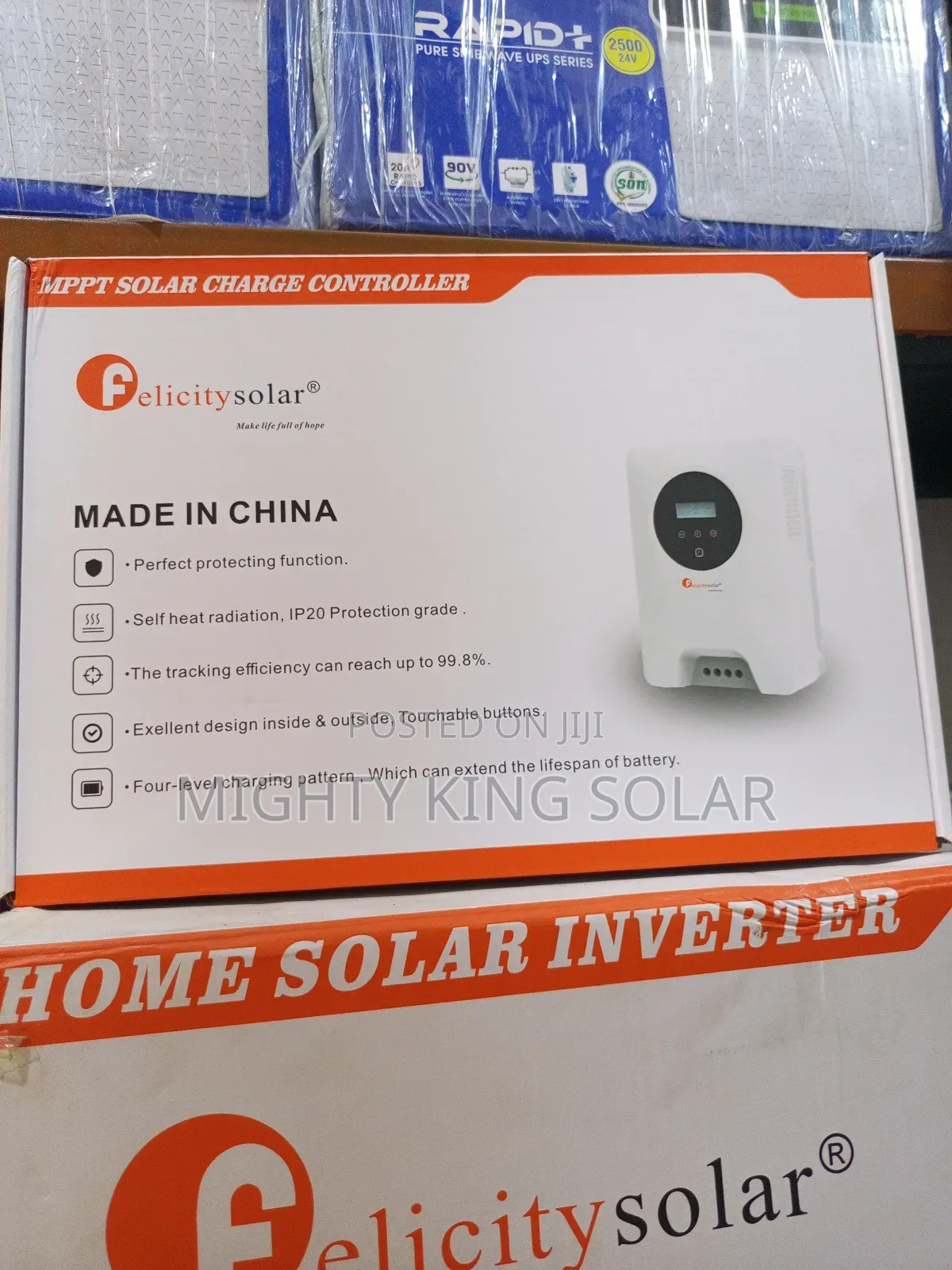 Felicity 100ah Charging Control
