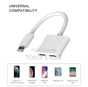 Lightening Splitter Audio + Charging