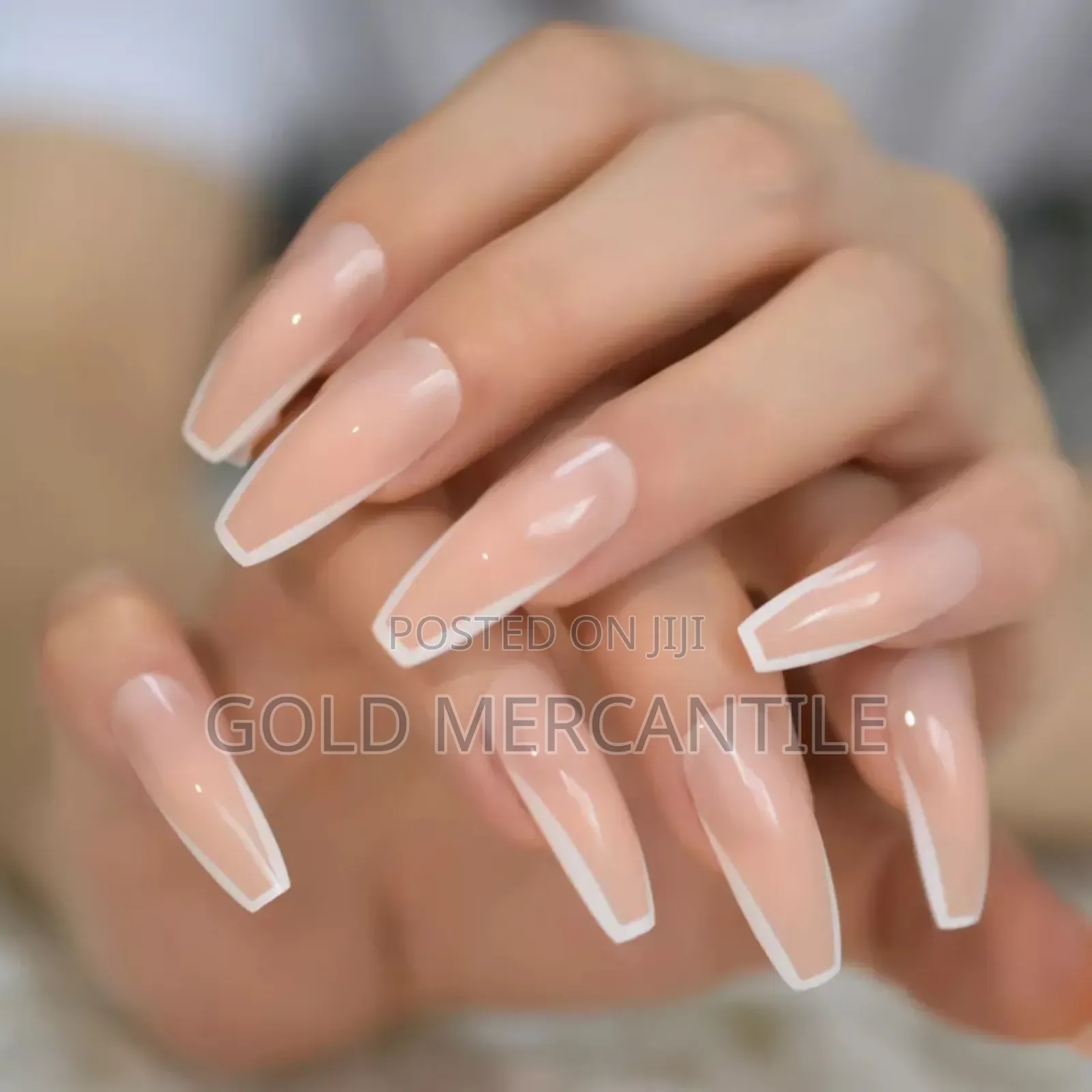 Coffin Tips Artificial Nails
