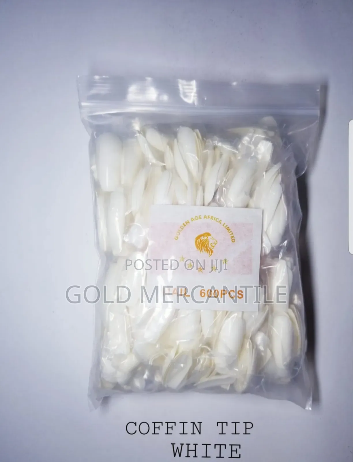 Coffin Tips Artificial Nails