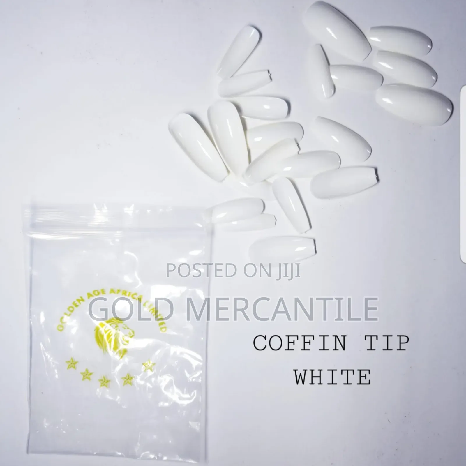 Coffin Tips Artificial Nails
