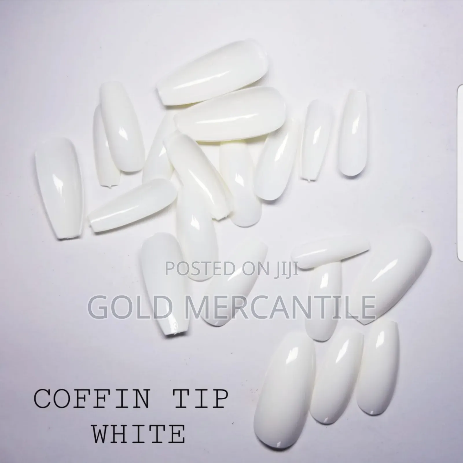 Coffin Tips Artificial Nails