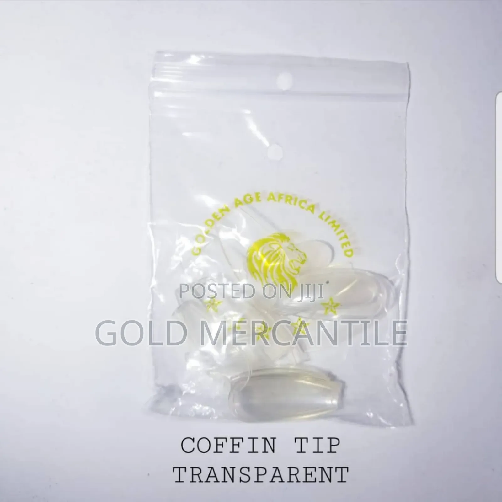 Coffin Tips Artificial Nails
