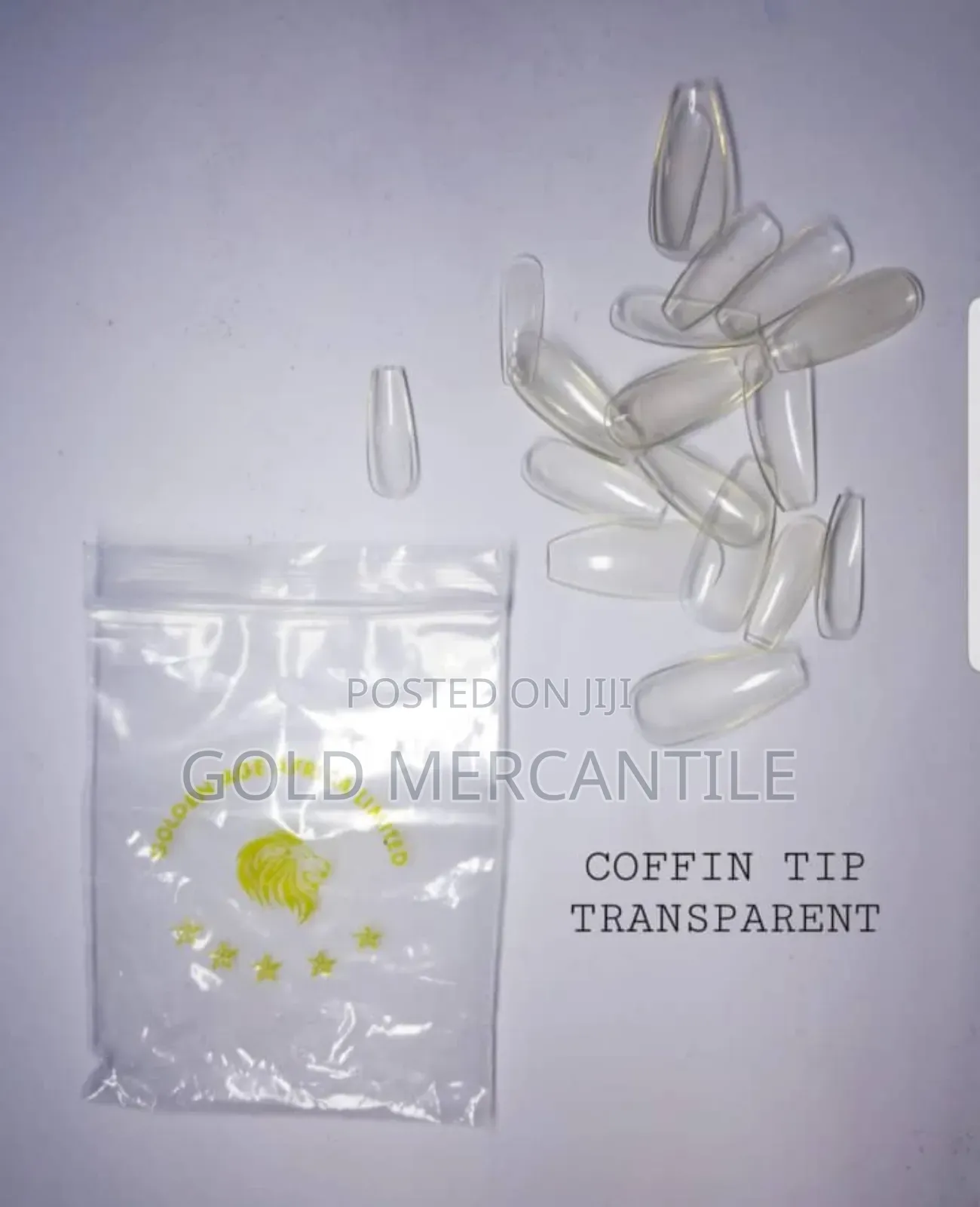 Coffin Tips Artificial Nails