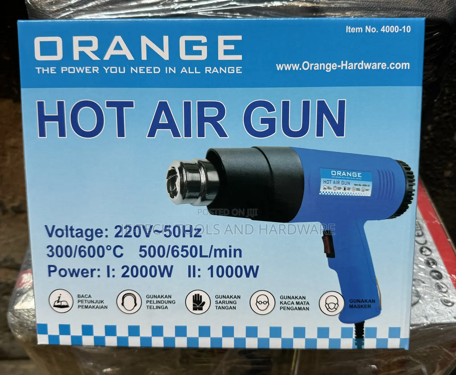 Orange Professional Hot Gun 2000W