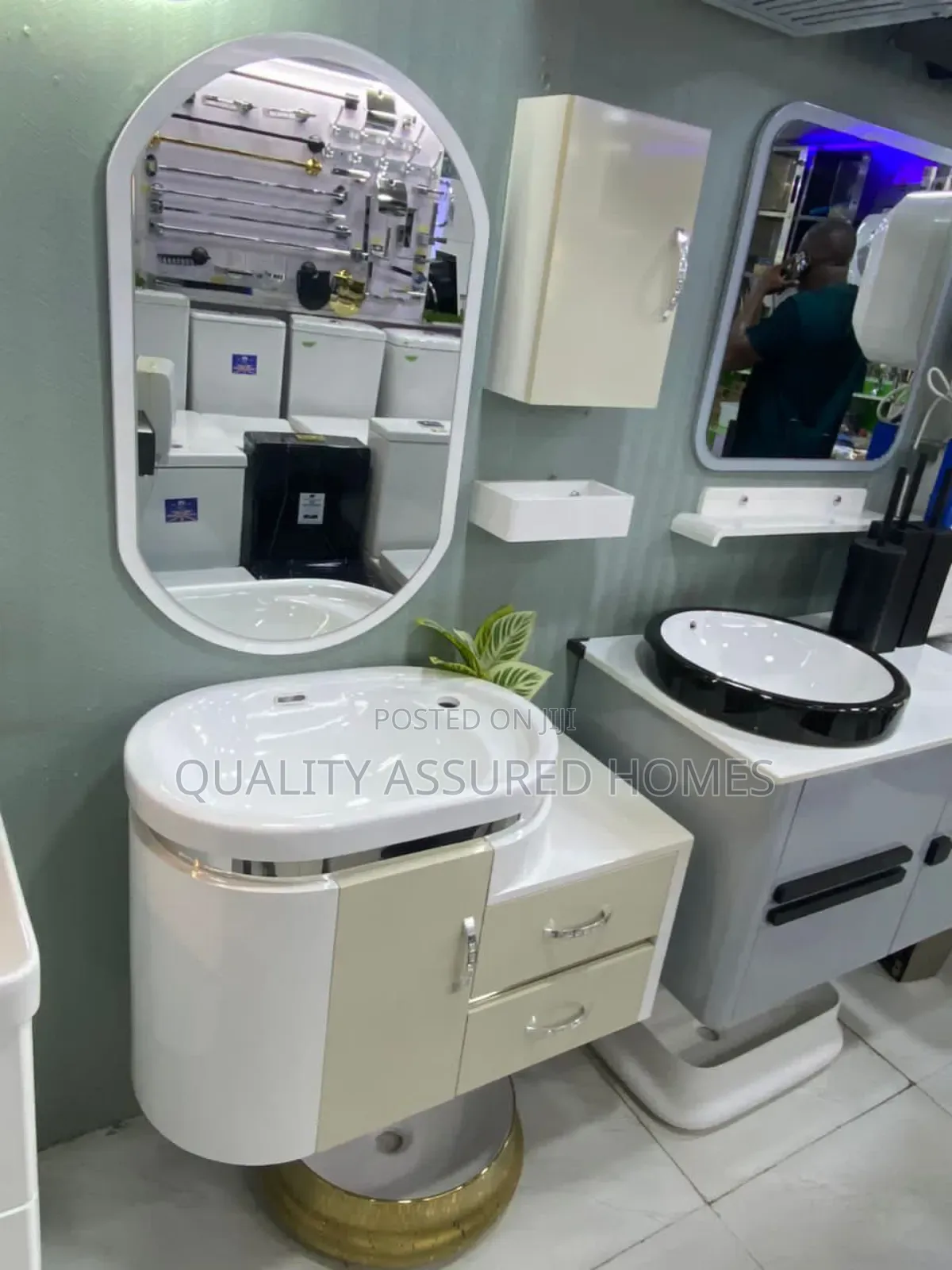 80cm Cabinet And Mirror
