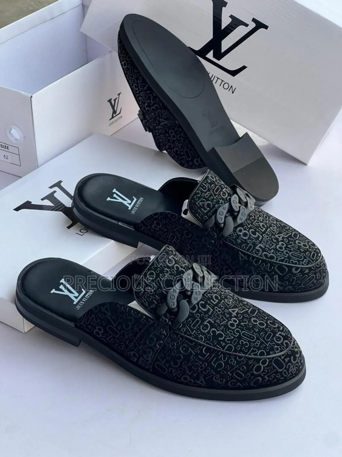 Louis Vuitton Half Shoe for Men