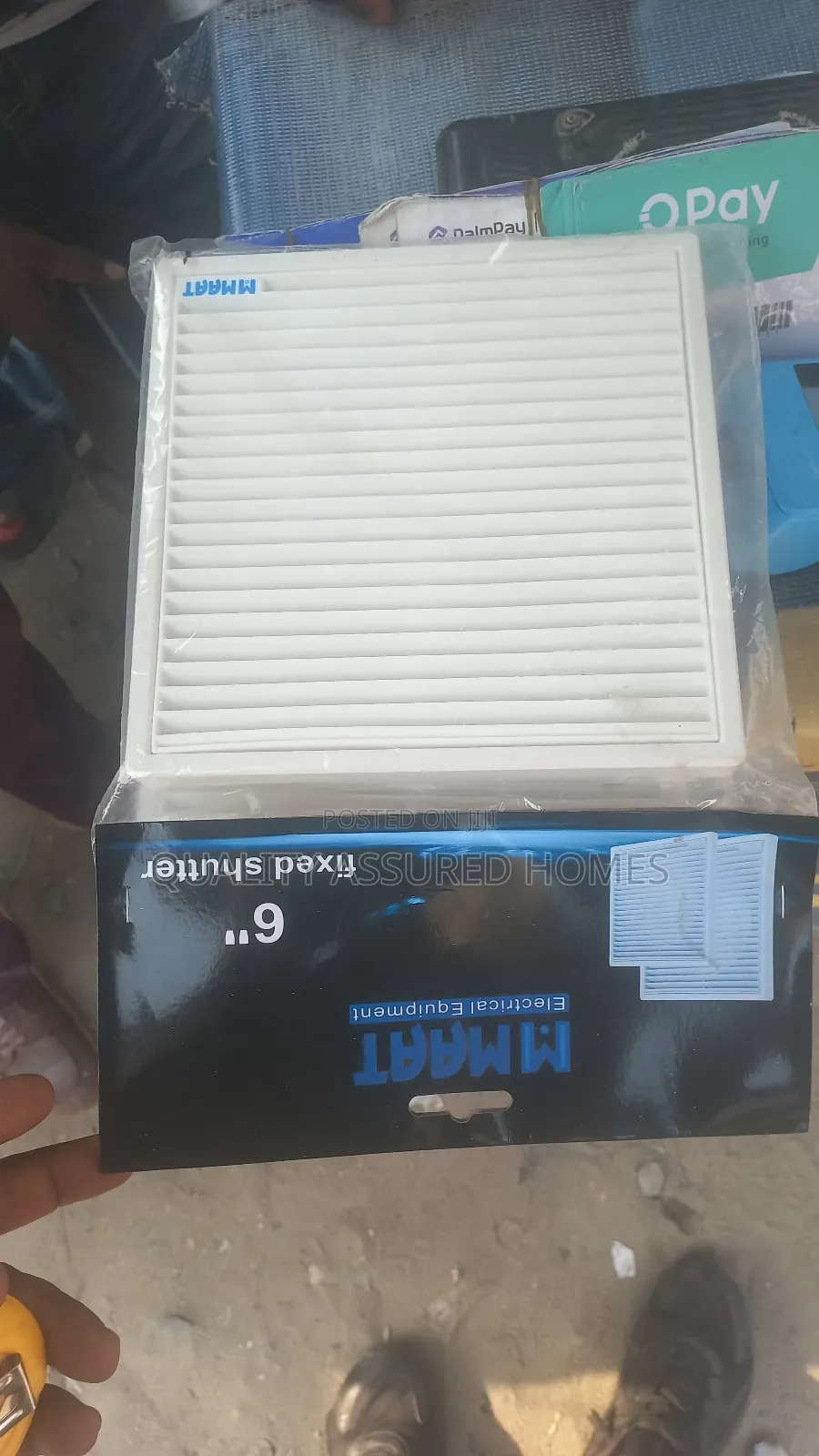 6" Extractor Fan Cover
