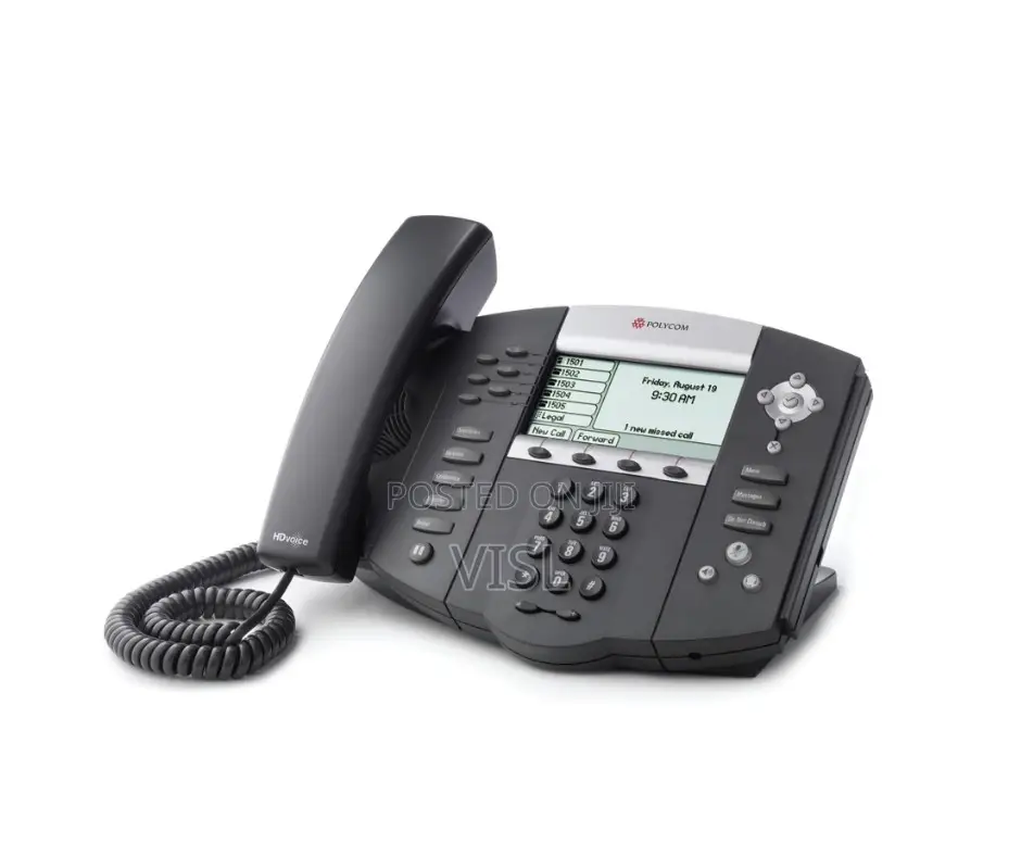 POLY Soundpoint IP 670 IP Phone Grey 6 Lines LCD