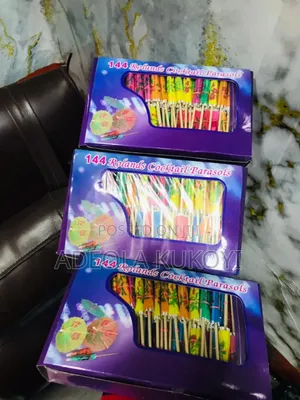 10 Packs of Chapman and Cocktail Drink Decorative Umbrella
