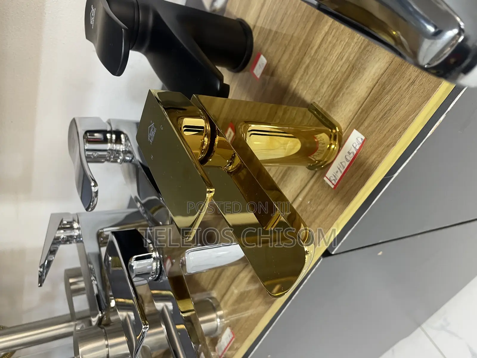 Sweethome Gold Basin Mixer Tap
