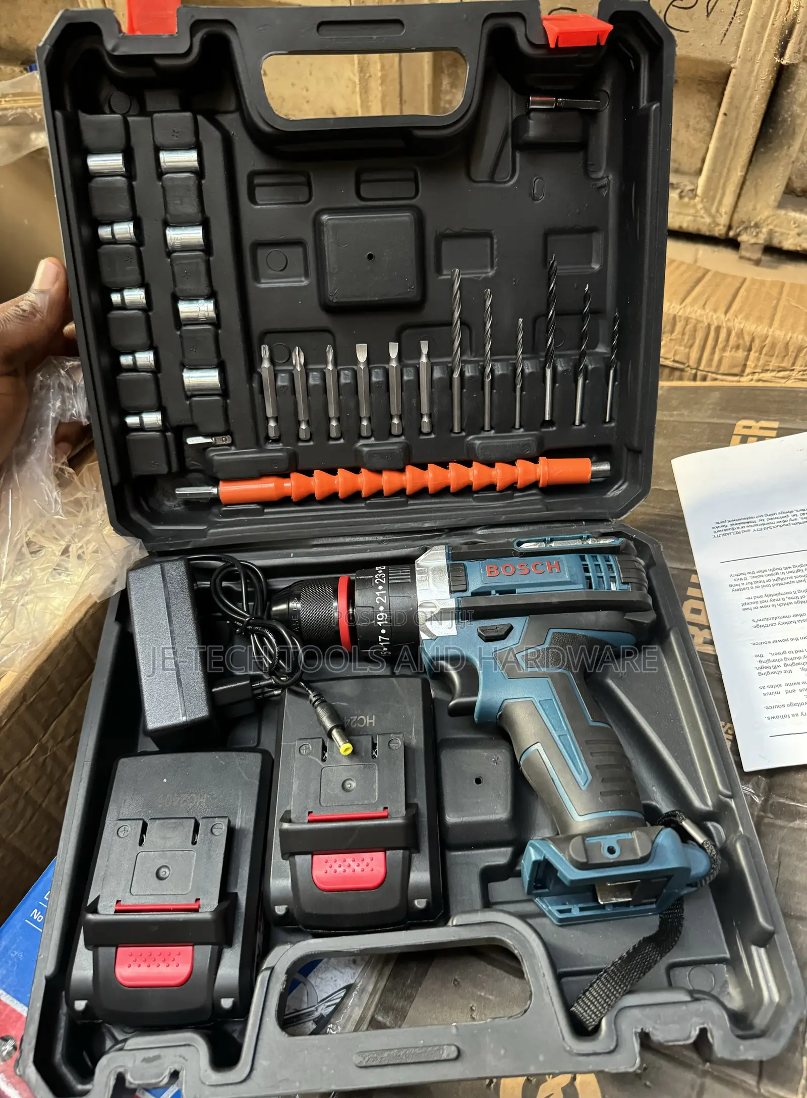 Impact Cordless Drill-48v - 2x Battery