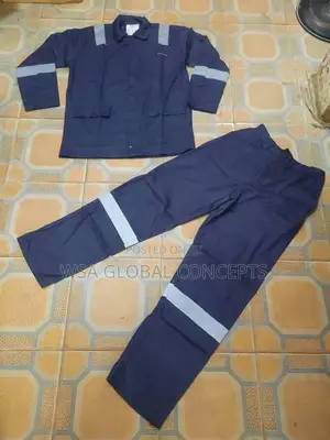 Men’S Work Shirt&Trouser Coverall With Reflective Strips