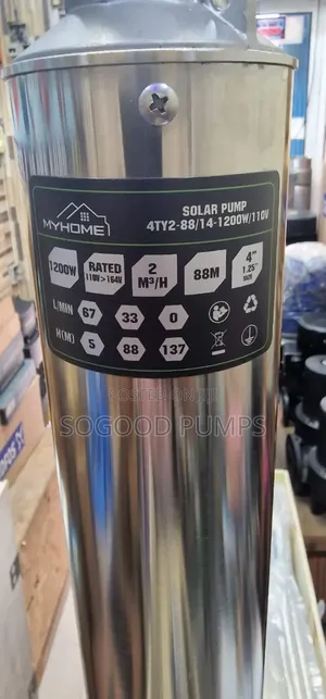 Myhome Dc Solar Submersible Pump