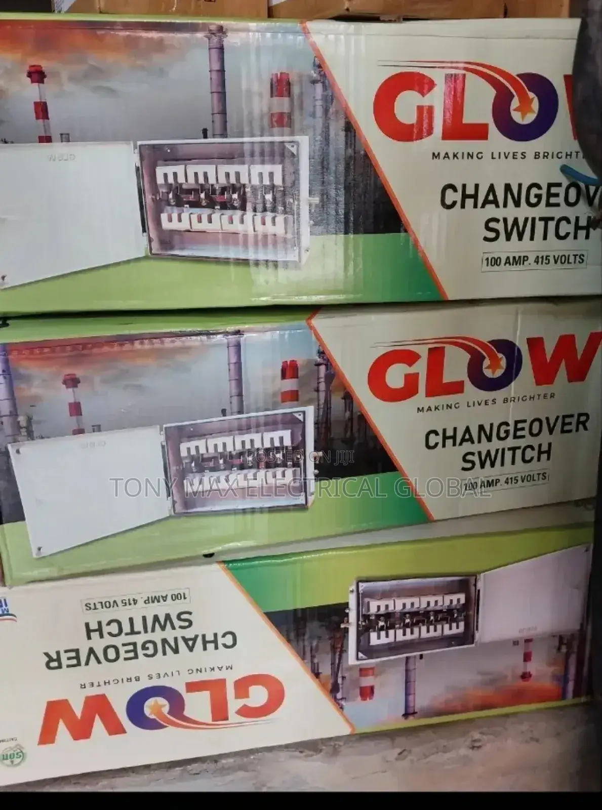 100A Glow Changeover Switch
