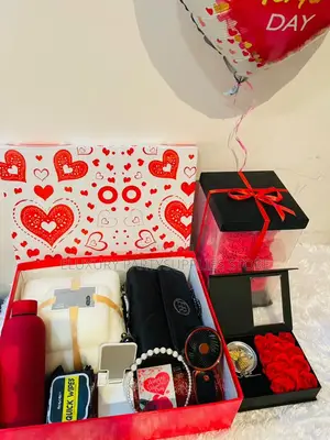 Red Forever Rose Valentine Gift Set