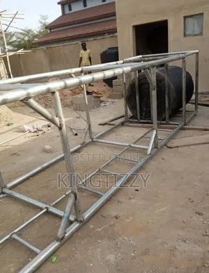 Galvanized Water Tank Stand