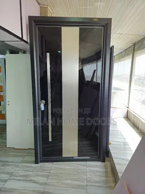 5ft by 8ft Pivot Security Door Extra Height