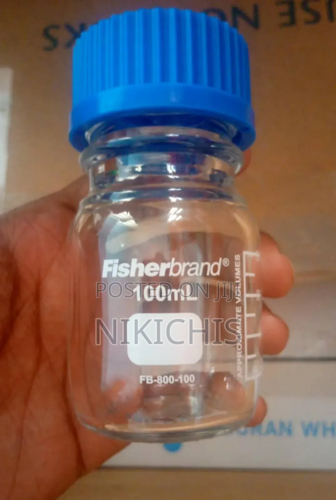Fisher Reagent Bottle With Screw Cap 100ml