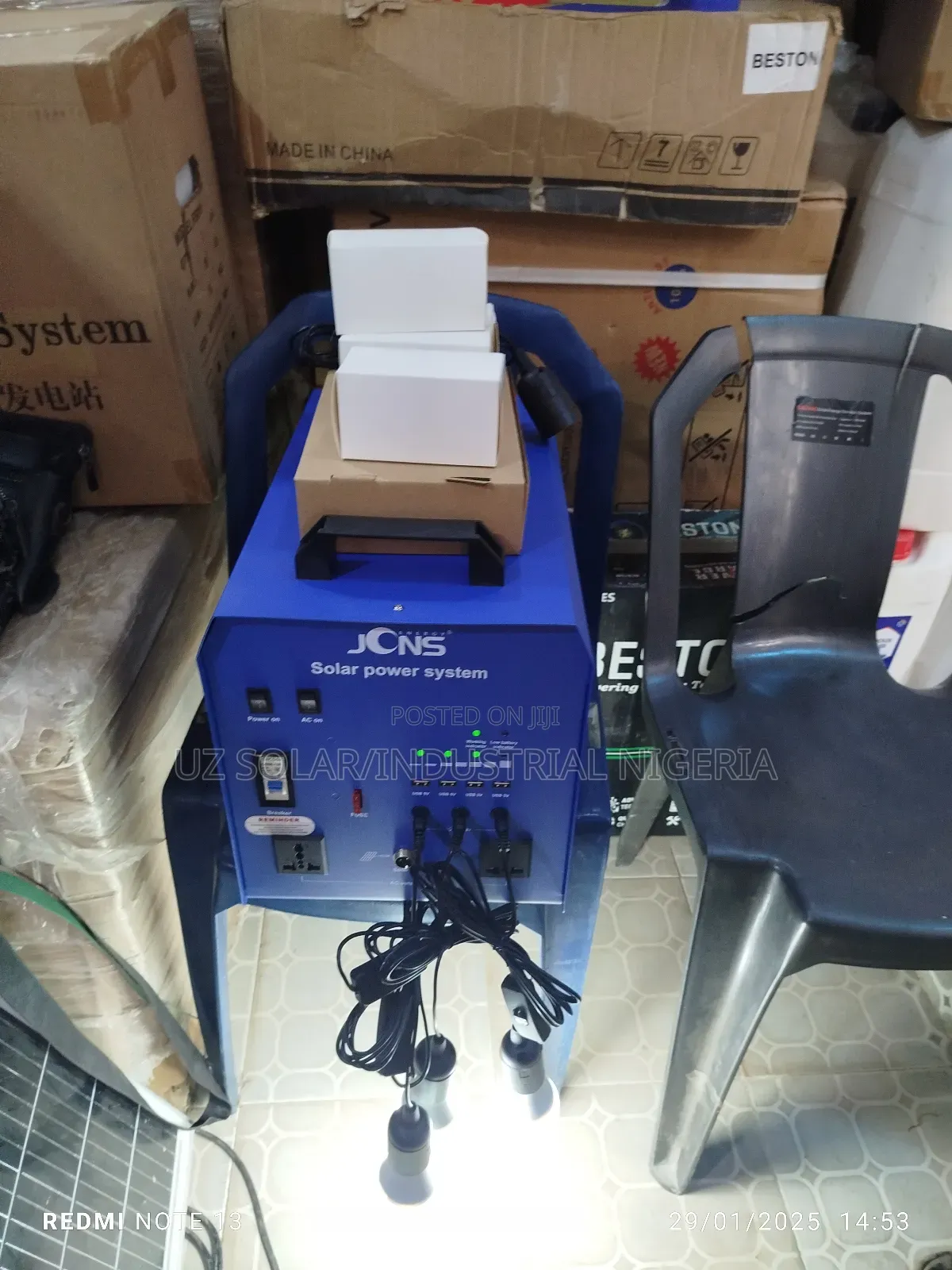 1800w JCNS Solar Generator