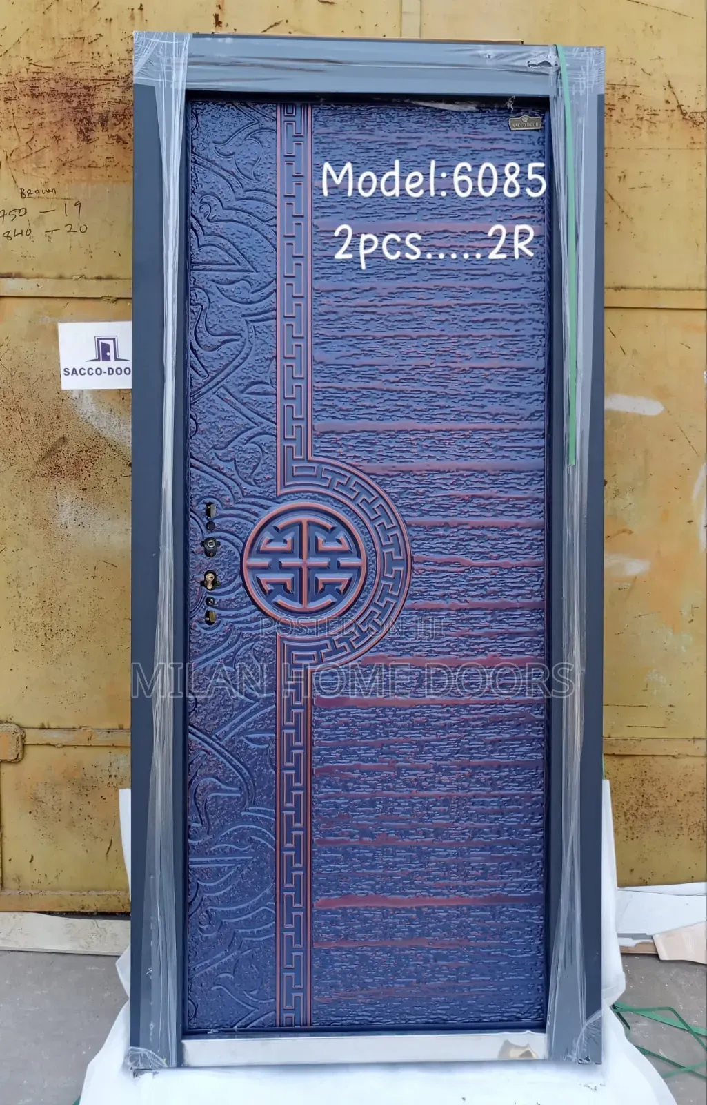 Gray 3ft Cast Security Door