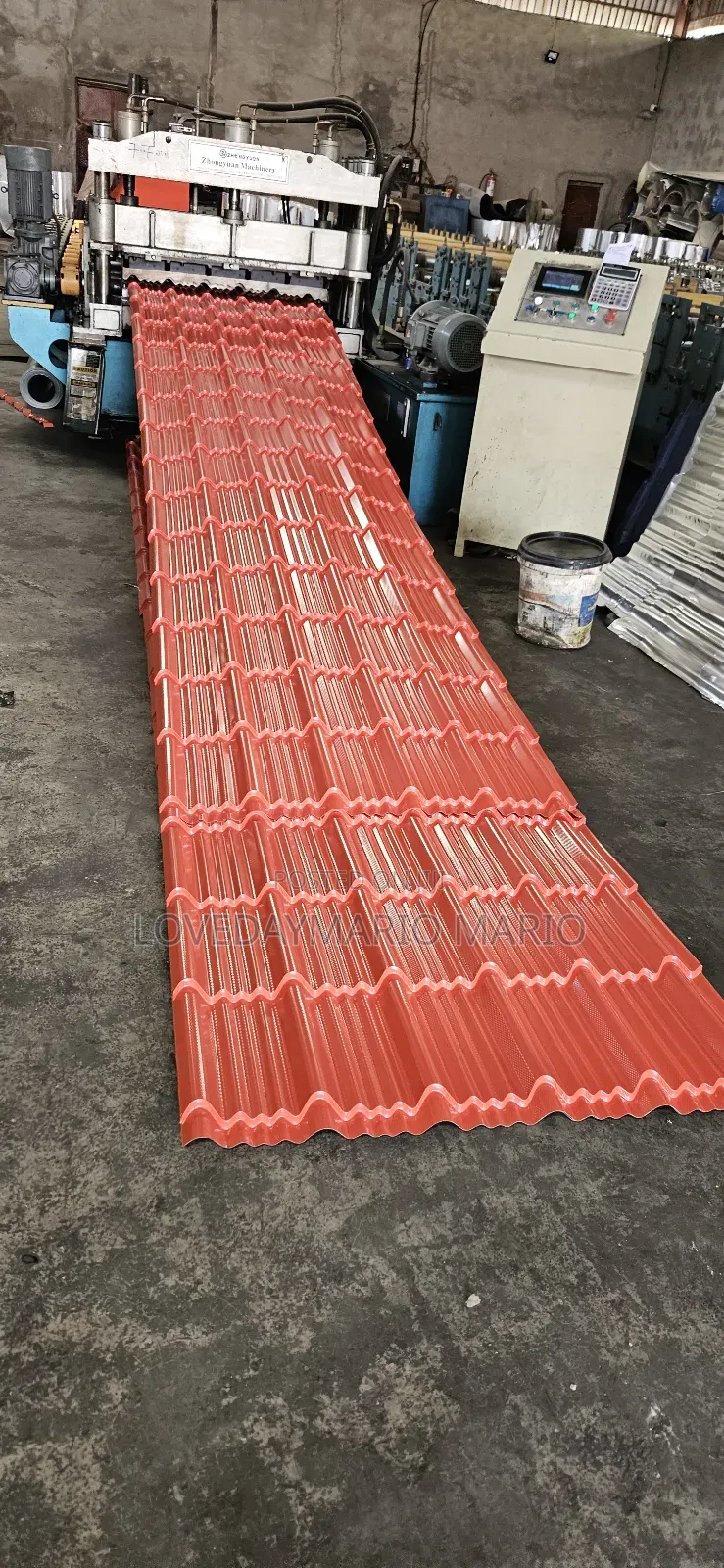 Steptiles Roofing 0.45mm Tc RED