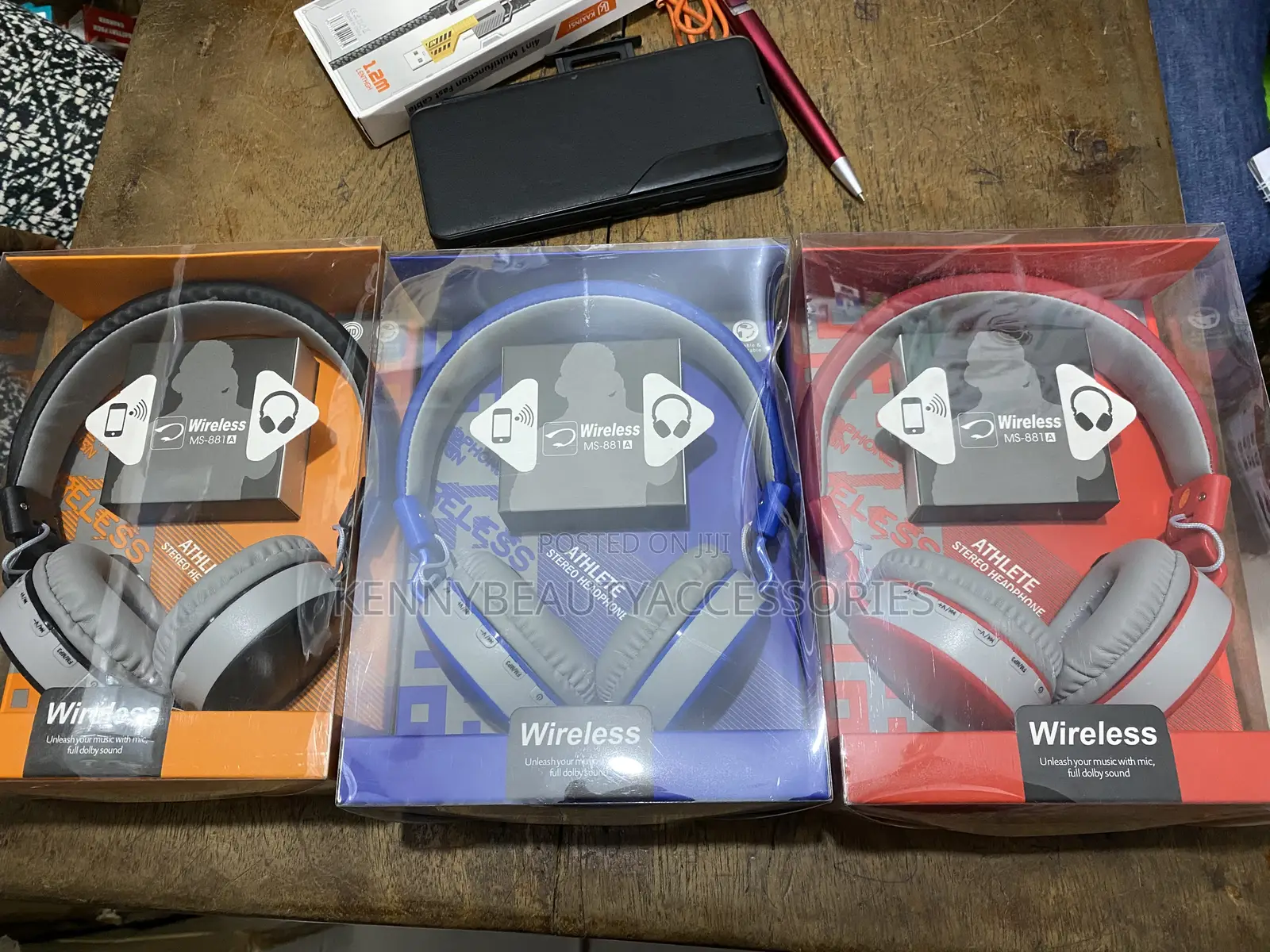 Ms 881A Wireless Headset