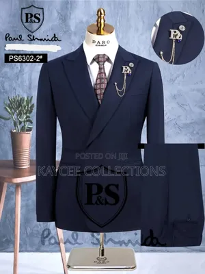 Photo - Exquisite Double Breasted Men's Suit