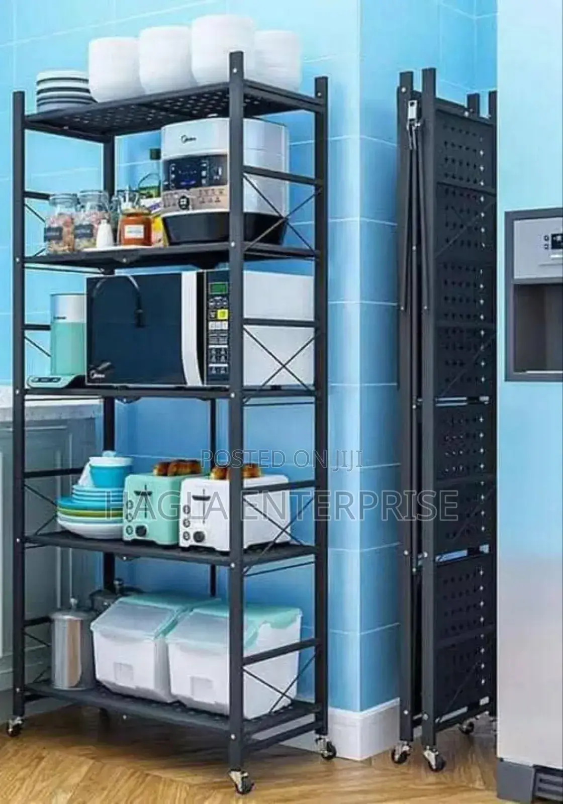 Multifunctional Heavy Duty Metal Foldable Storage Rack
