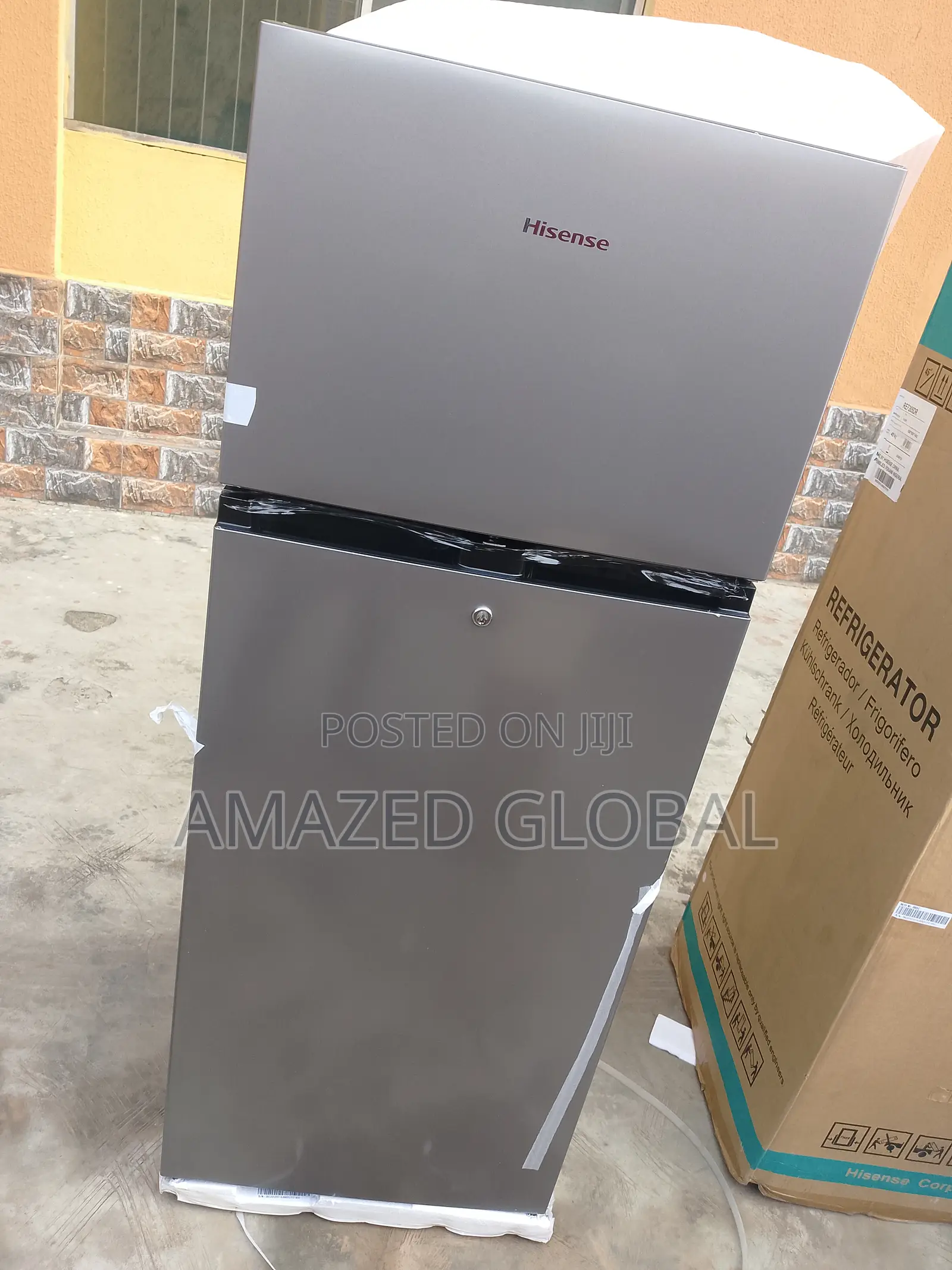 The New Hisense(Ref205dr) Double Door Refrigerator
