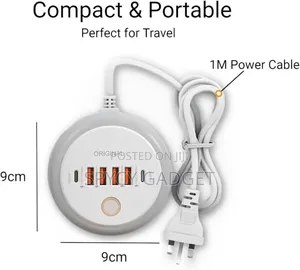 Multifunction LED Touch USB Type C Charging Station