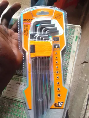 Hex Allen Key Ingco 9pcs