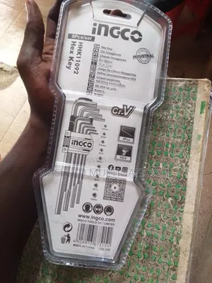 Hex Allen Key Ingco 9pcs