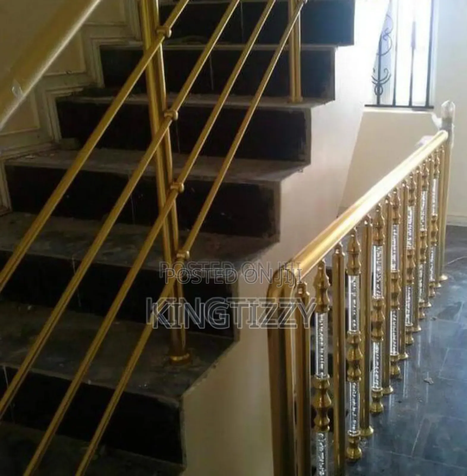 Golden Stainless Rail 304
