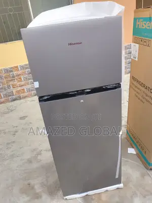 The New Hisense 205L Double Door Refrigerator With Key