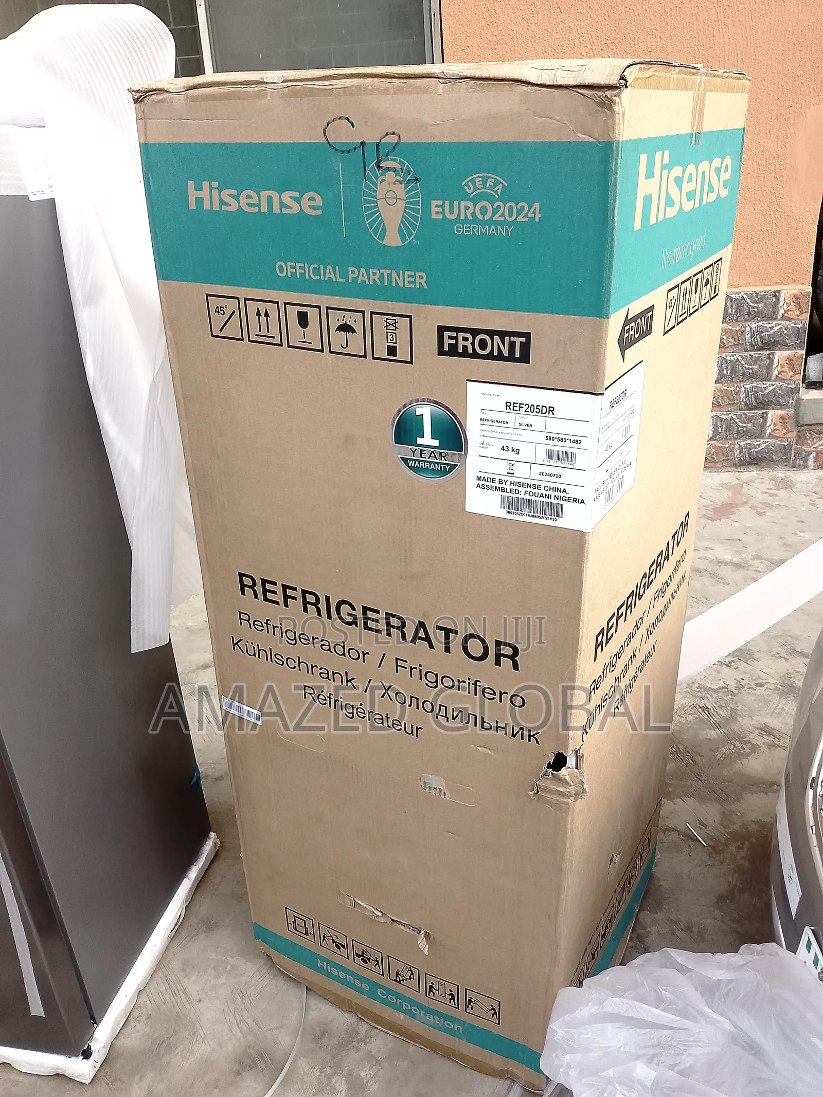 The New in Hisense Super Cooling Double Door Refrigerator