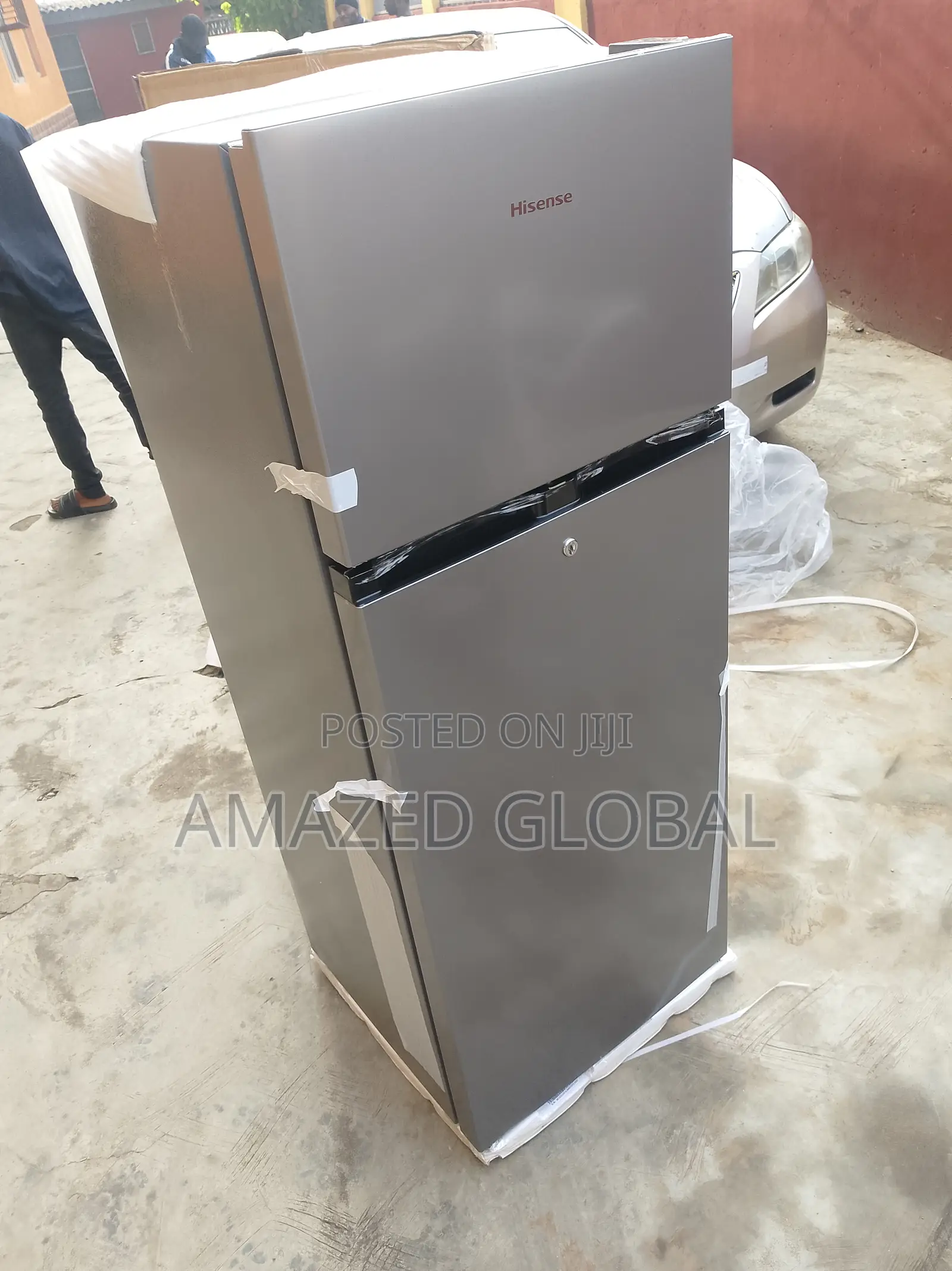 Brand New Hisense Compact 205L Double Door Refrigerator