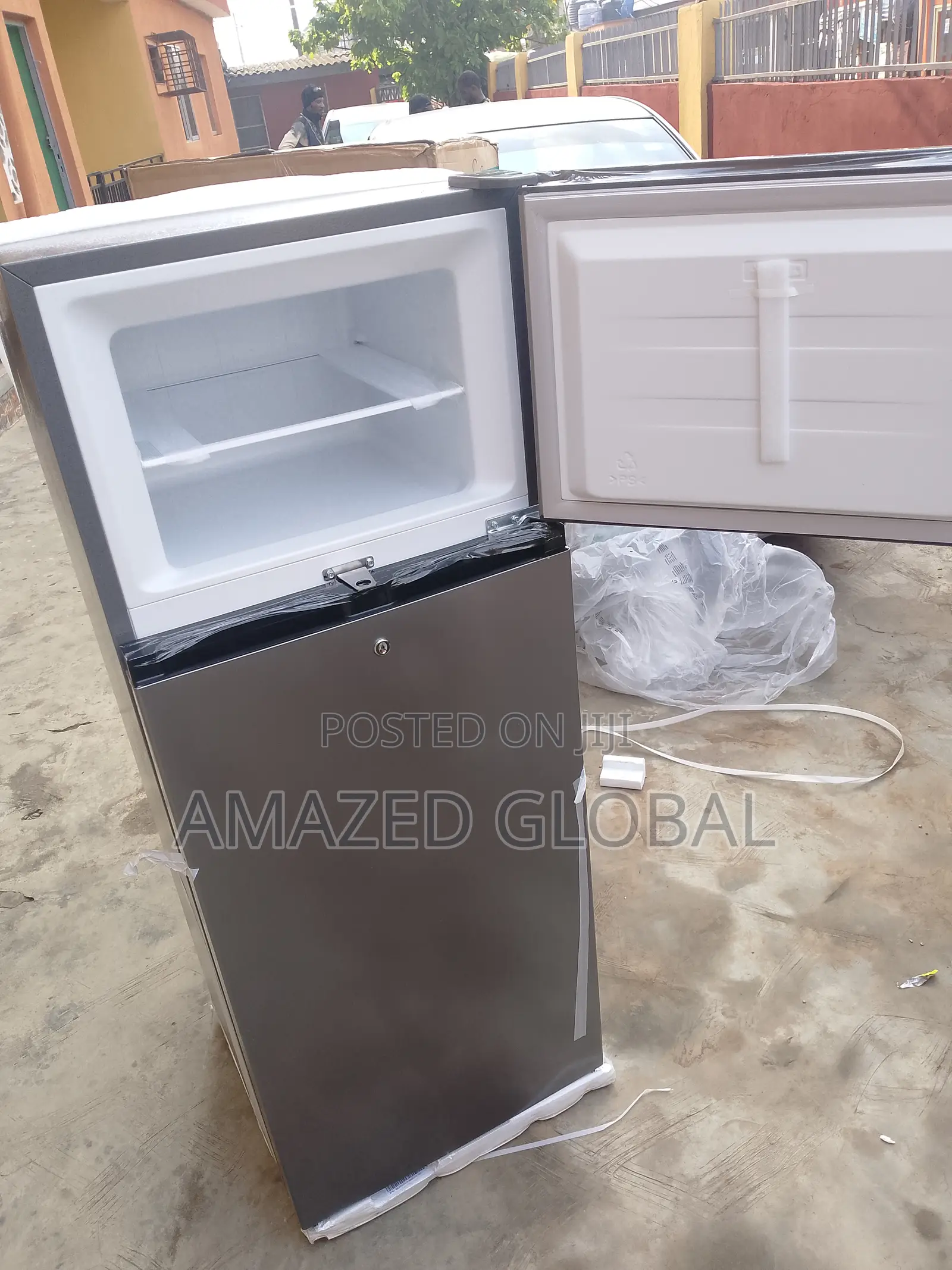 Quality Hisense Compact Double Door Refrigerator(Ref205dr)
