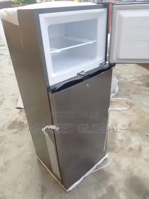 Quality Hisense Silver 205L Refrigerator + Stablizer Free
