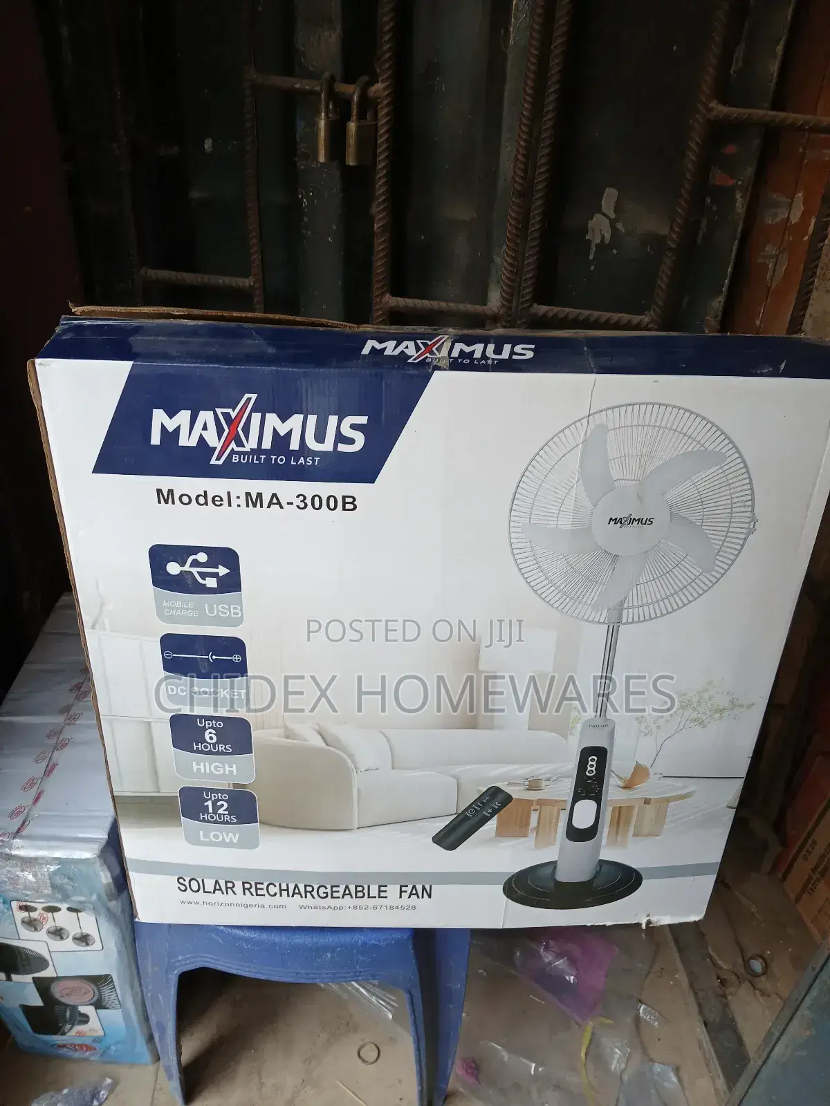 Rechargeable Fan