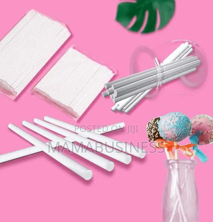 10cm Lollipop Sticks for Candy, Cake Pop, Chocolate - 100pcs