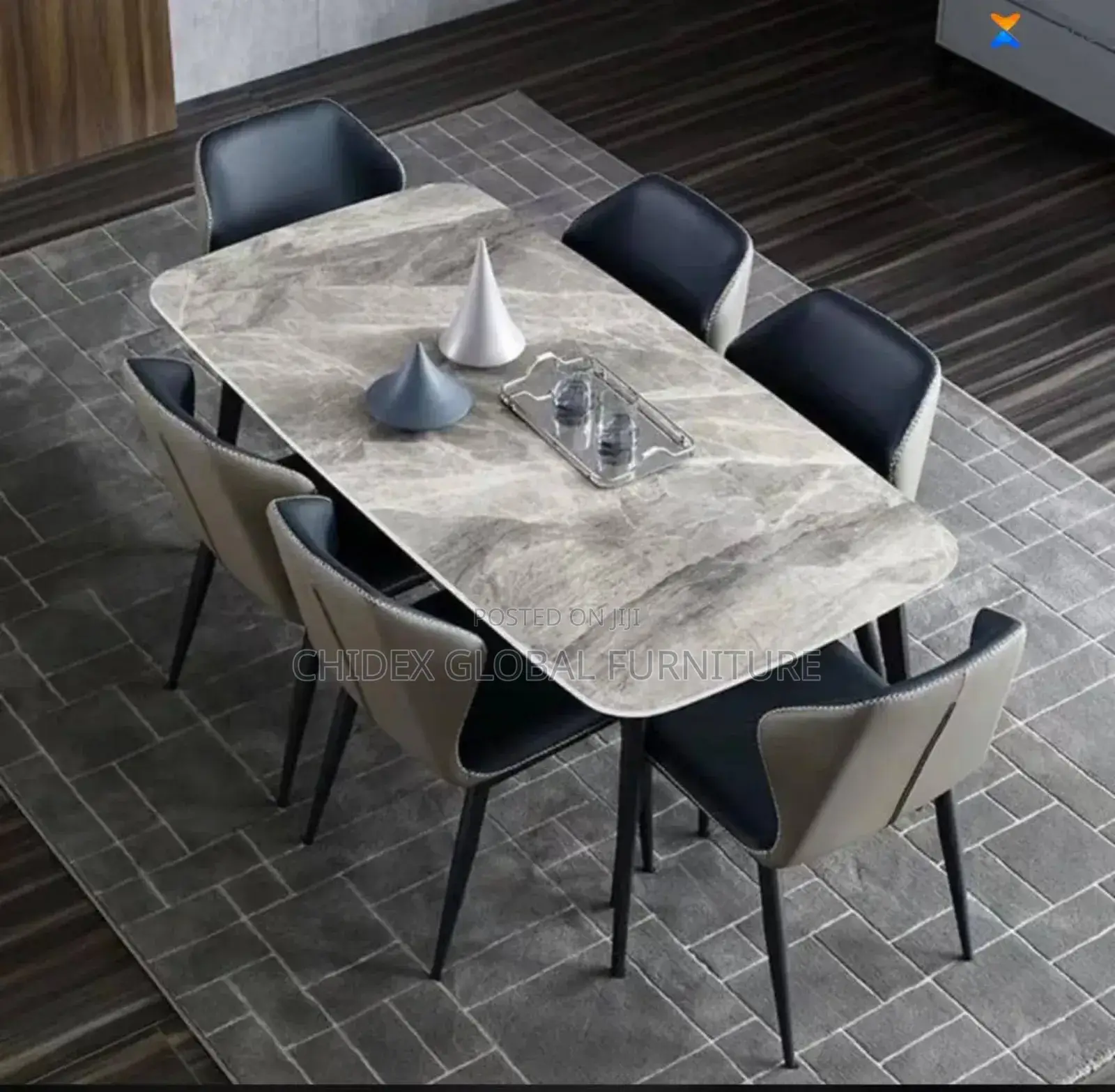 Marble Top Dining Table