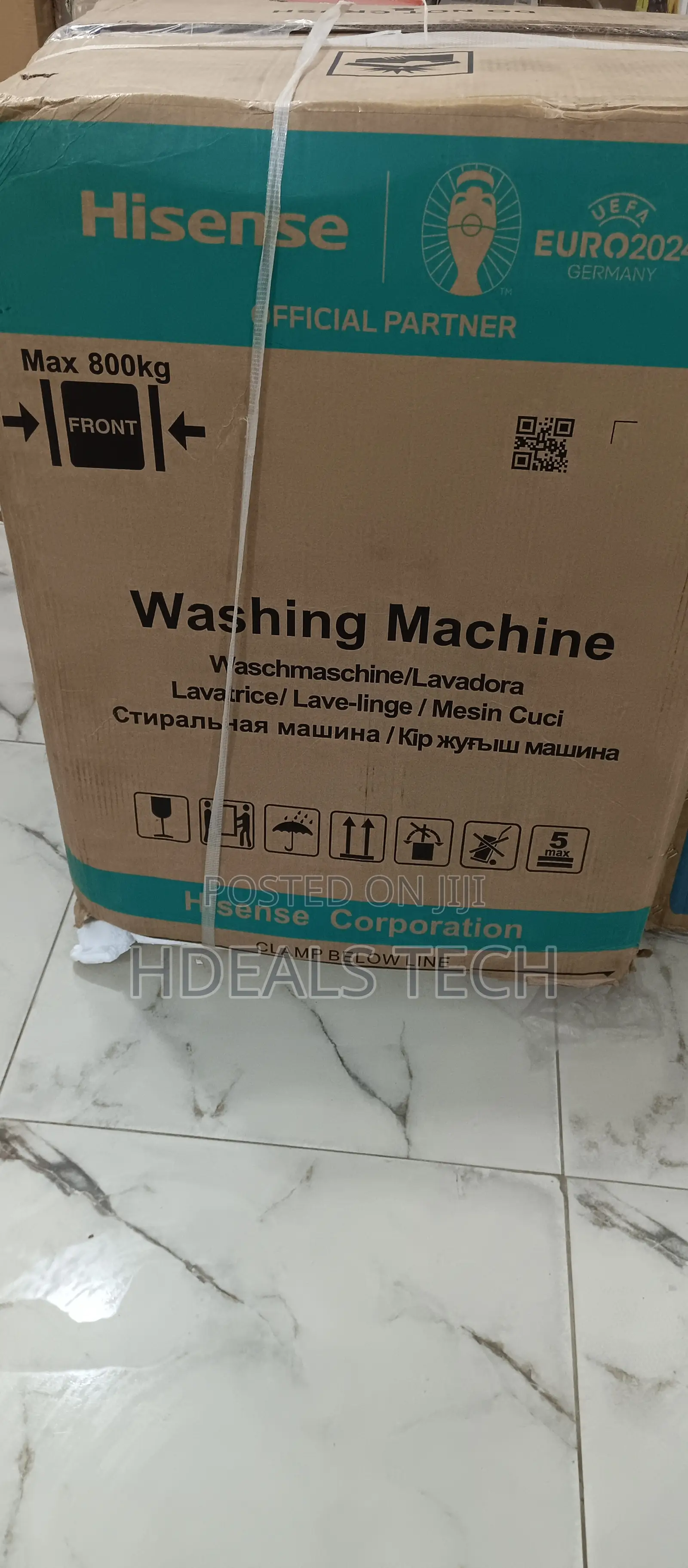 Best- Hisense 8kg Front Loader Washing Machine