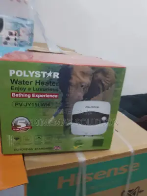 Photo - Adjustable 15ltr Polystar Vertical Electric Water Heater