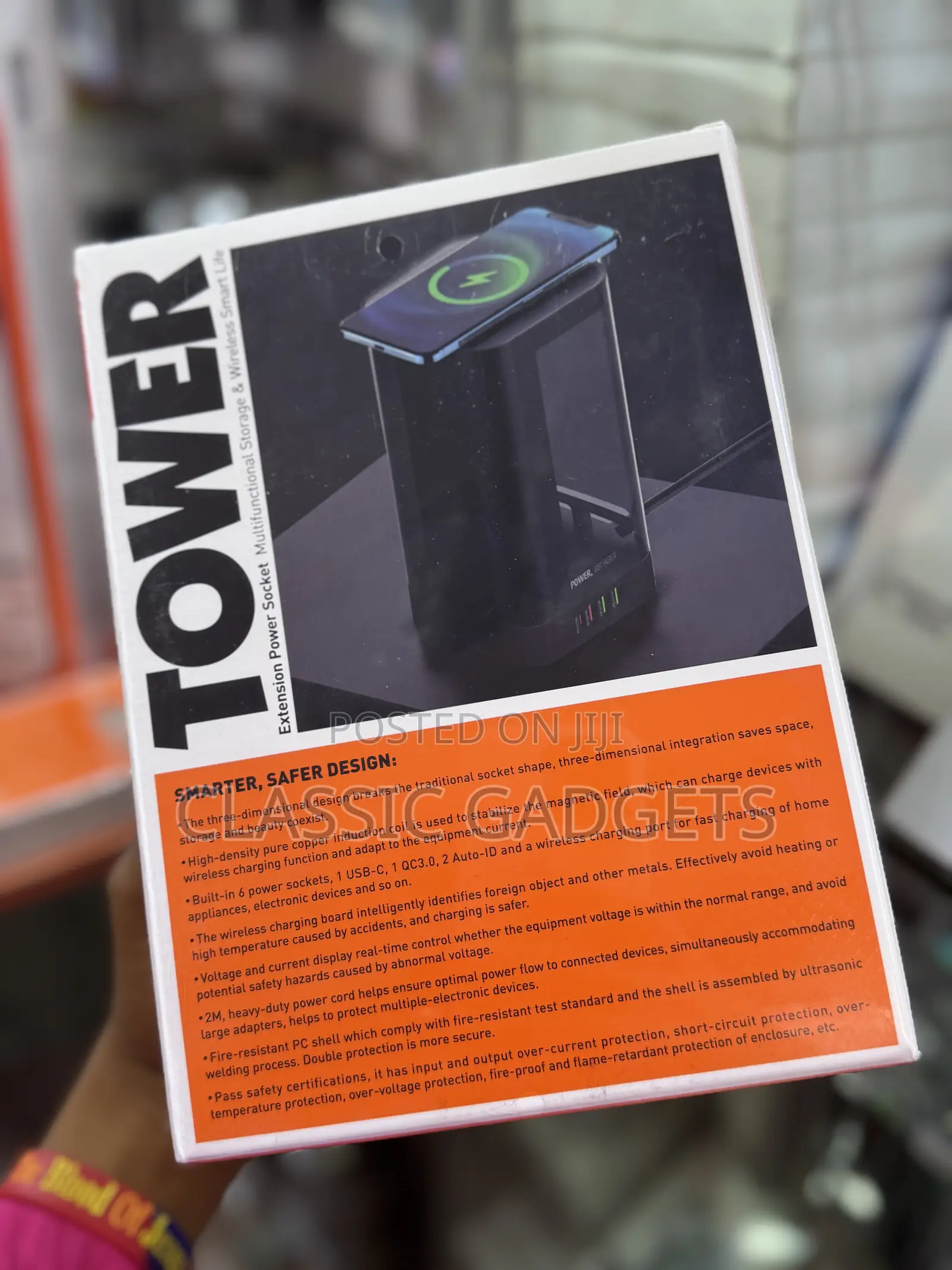 Ldnio Tower Multi Power Strips 2500w Extension Power Socket