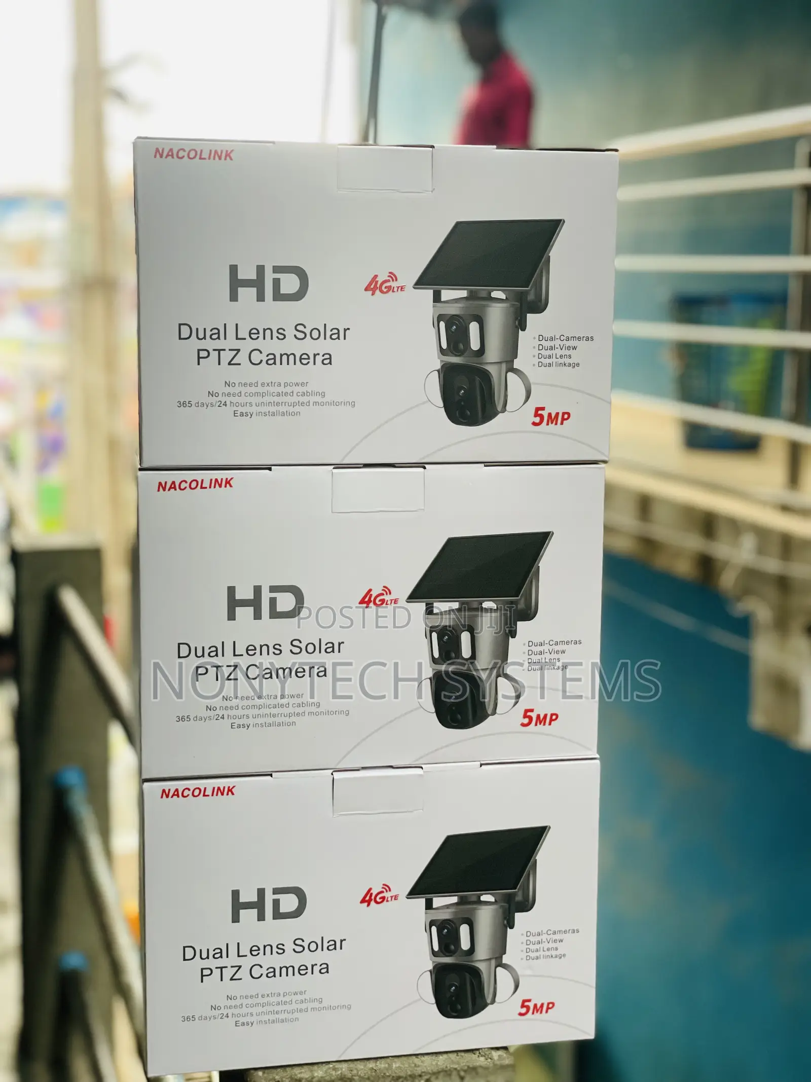5mp Dual Lens PTZ Camera