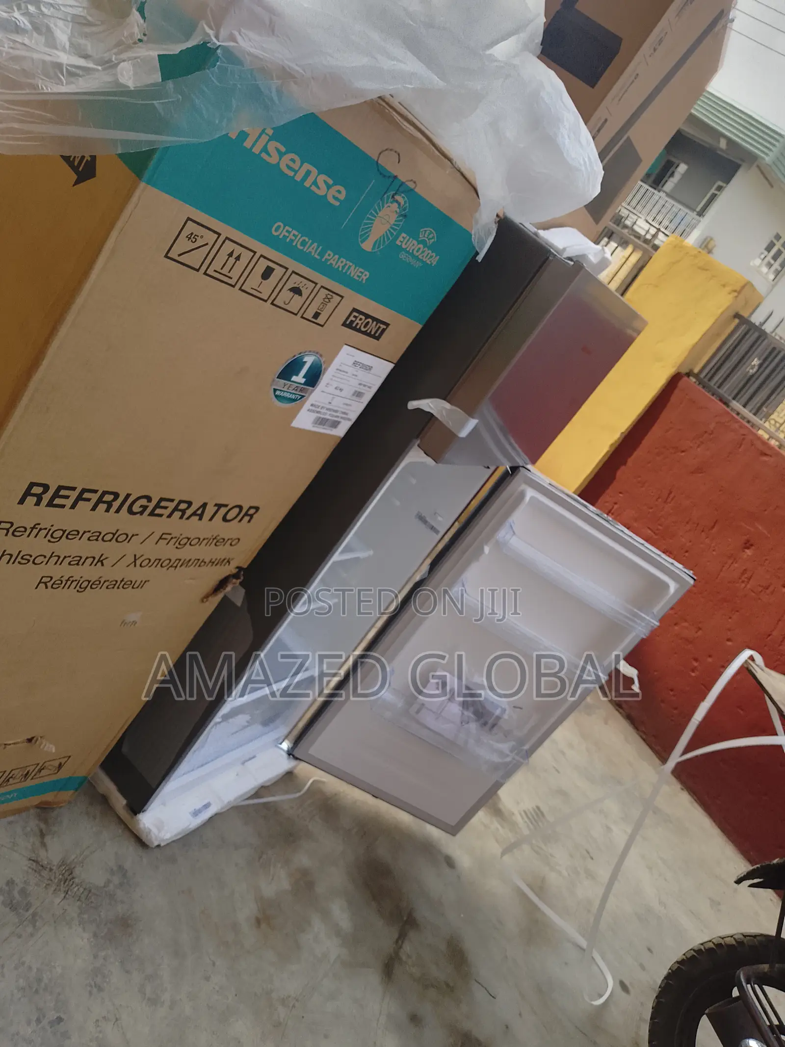 Original Hisense Compact (Ref205dr) Double Door Fridge